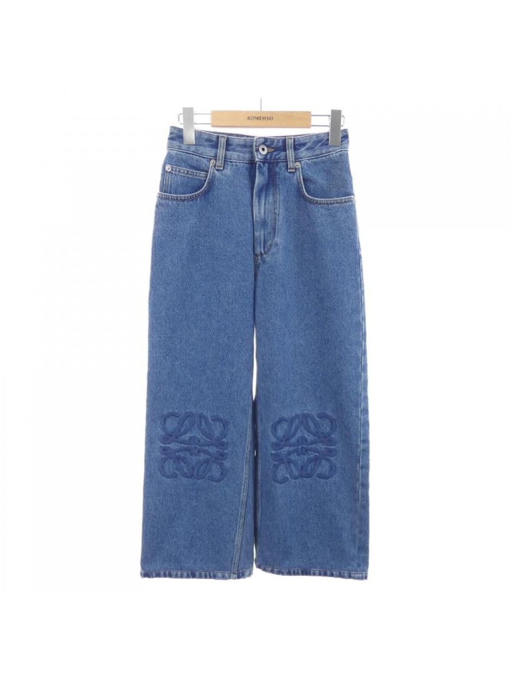 Loewe Anagram Jeans Blue